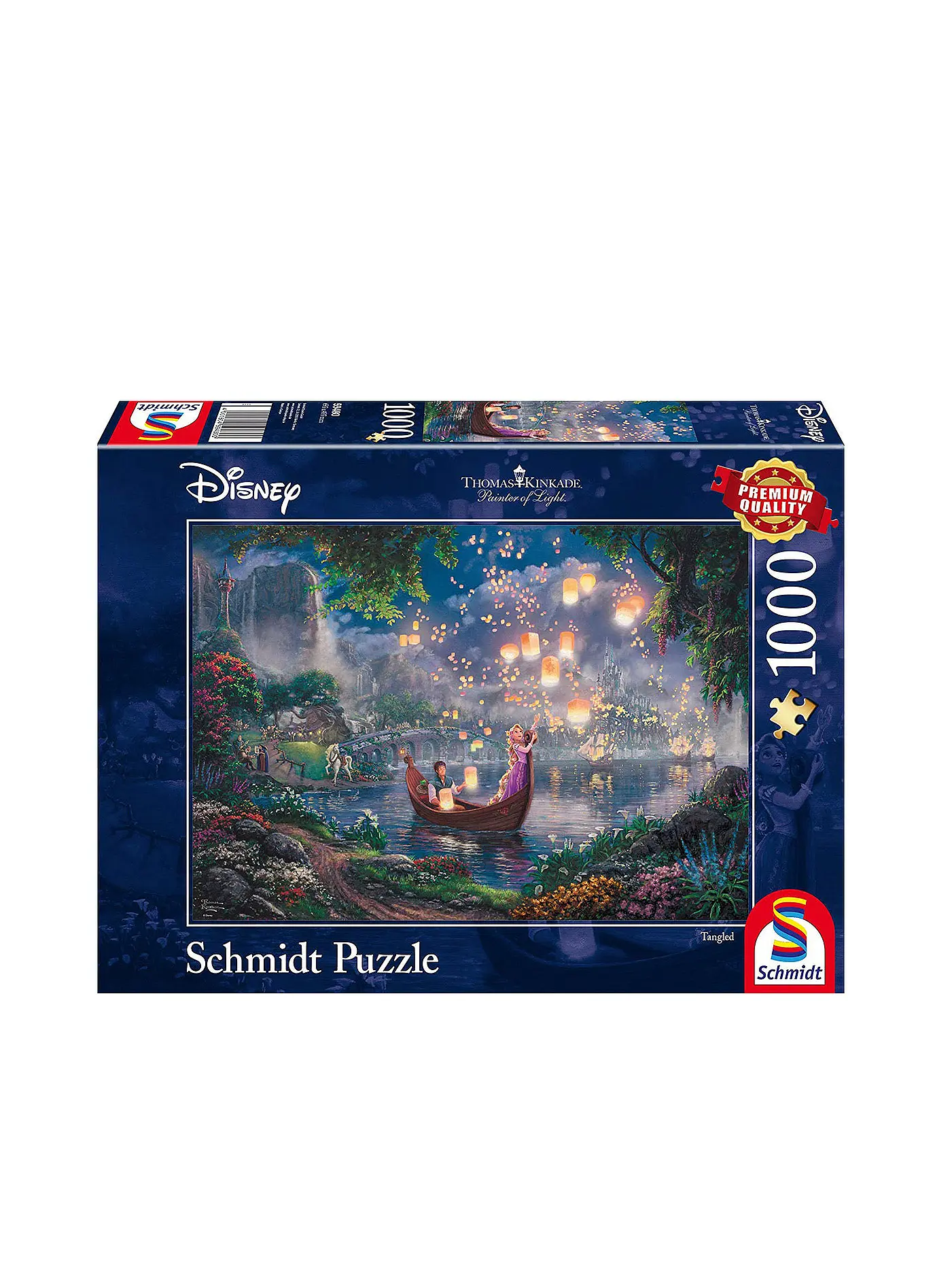SCHMIDT-SPIELE | Puzzle - Walt Disney Rapunzel (1000 Teile) | 